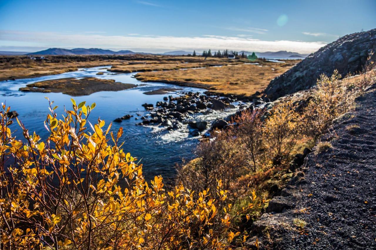 Lake Thingvellir Cottages Blaskogabyggd Eksteriør billede